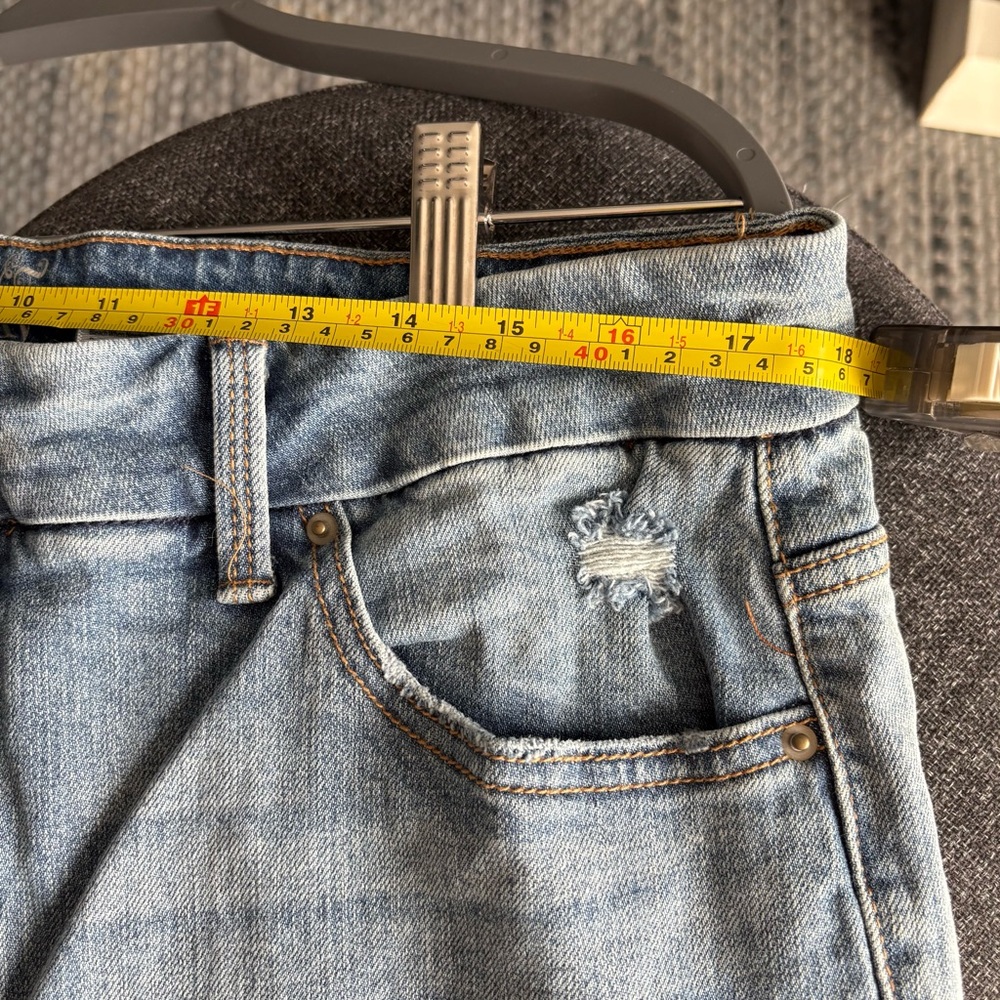 Terra & Sky Light Blue Jean Shorts - Picture 4 of 4